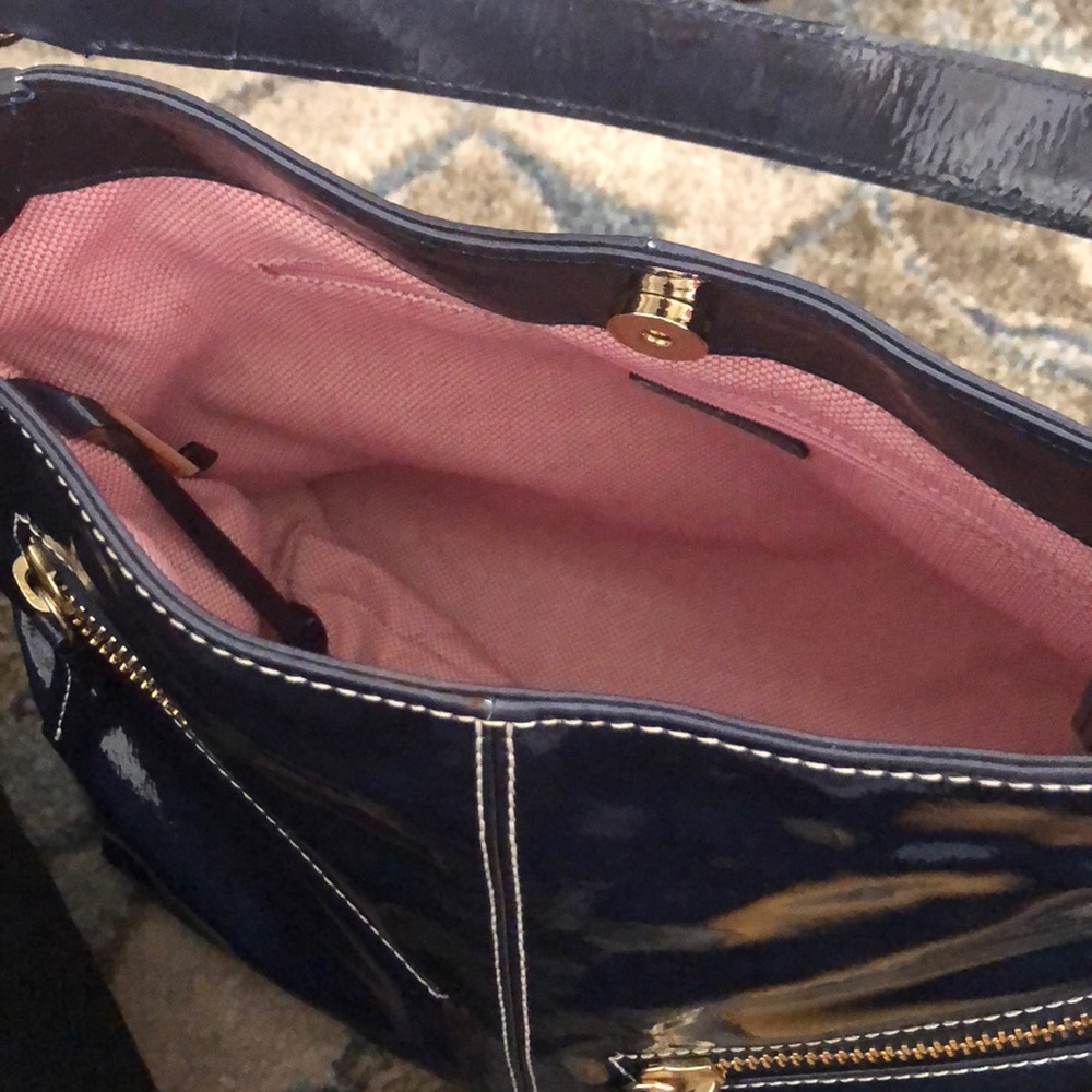 Dooney & Bourke Blue Shoulder Bag - Picture 5 of 8